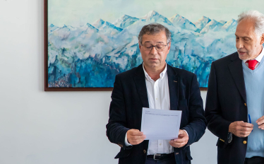 Manuel Matos, tomada de posse como vice-presidente IPL